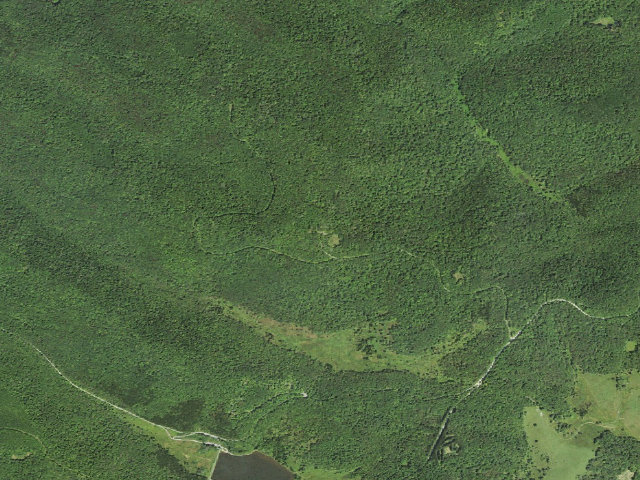 Aerial image of Gatewood Campground