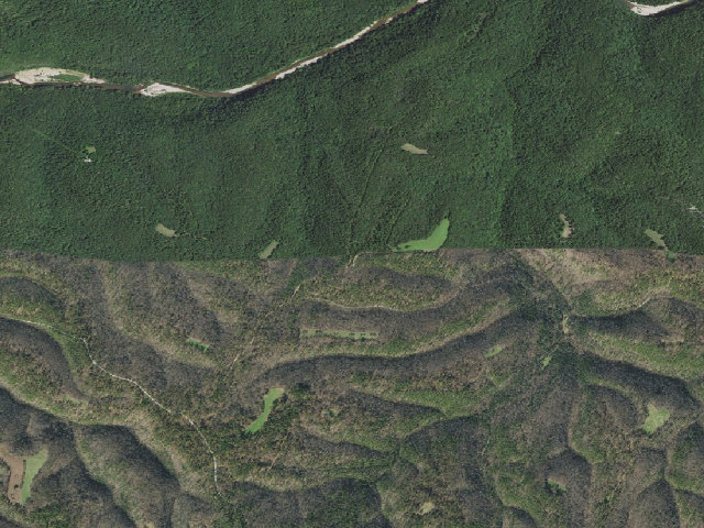 Aerial image of Gene Rush Camping Area #2