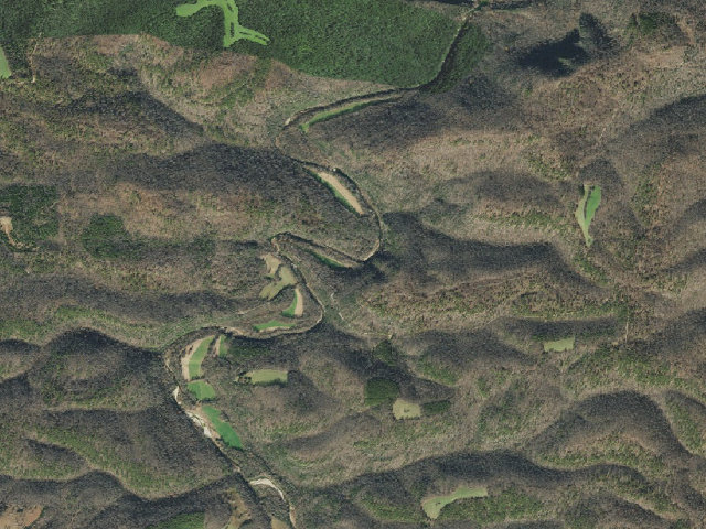 Aerial image of Gene Rush Camping Area #4