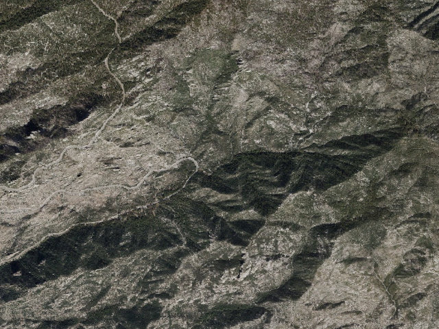 Aerial image of General Hitchcock Campground