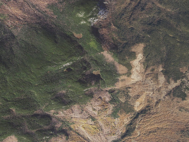 Aerial image of Gentian Pond Shelter