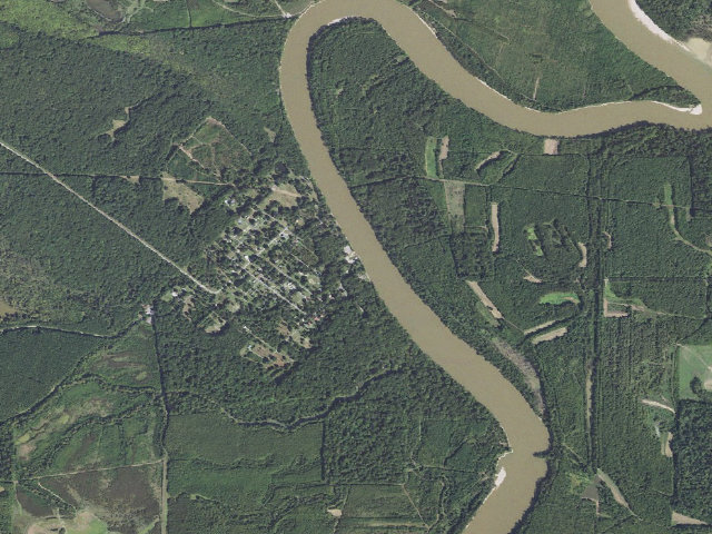 Aerial image of Georgetown Camping Area