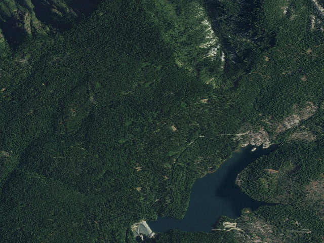 Aerial image of Giant Gap Ridge