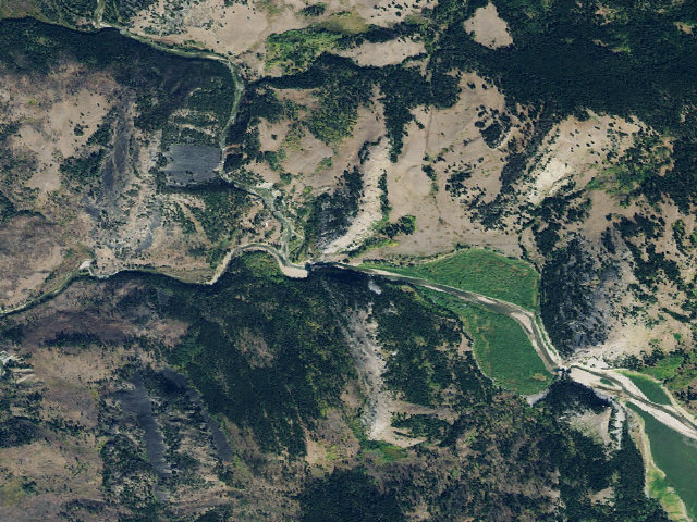 Aerial image of Gibson 007