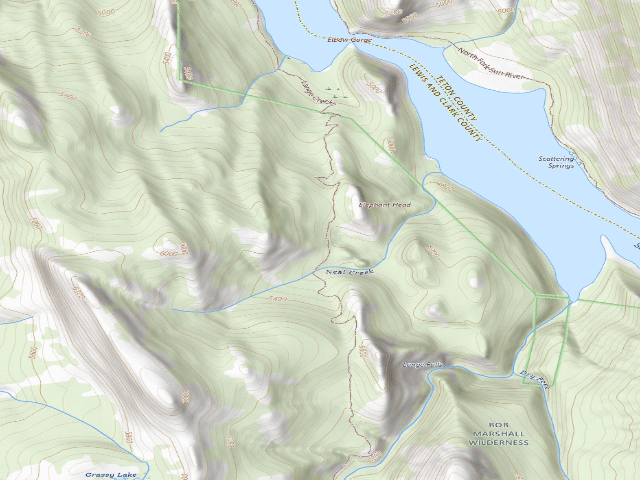 USGS topographic map of Gibson 010