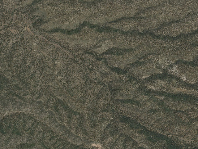 Aerial image of Gila National Forest