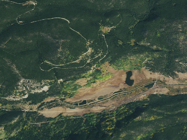 Aerial image of Gilpin County