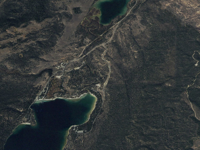 Aerial image of Glacier View Cg