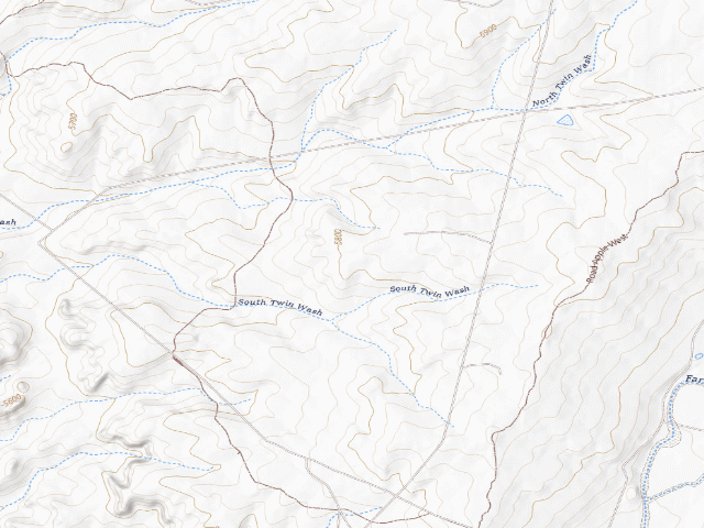 USGS topographic map of Glade Run Recreation Area