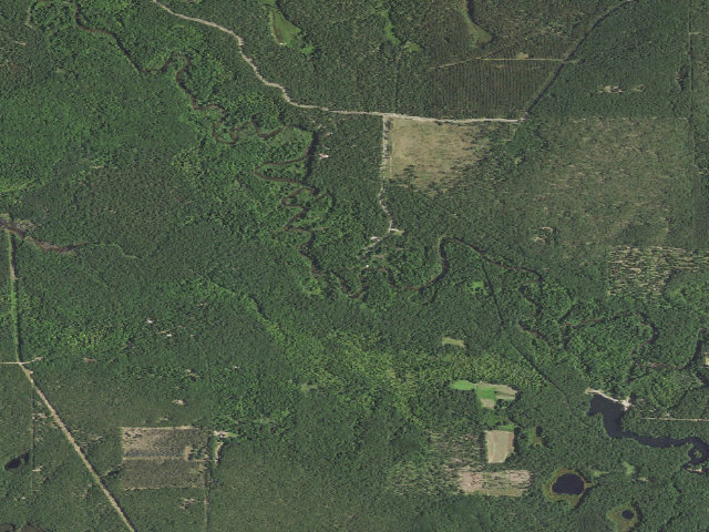 Aerial image of Gleason'S Landing Campground