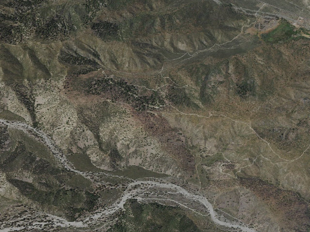 Aerial image of Gobbler's Knob Yellow Post Sites