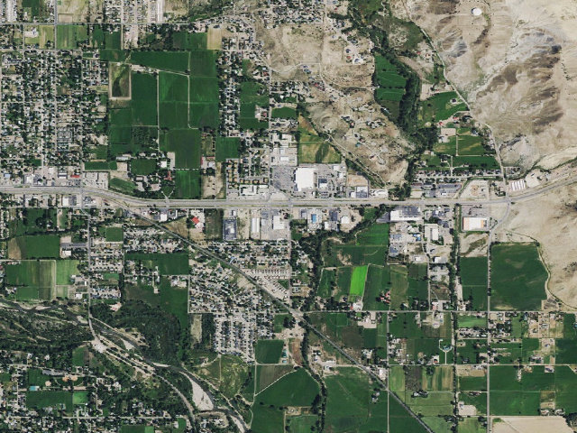 Aerial image of Gold Belt Recreation Management Area