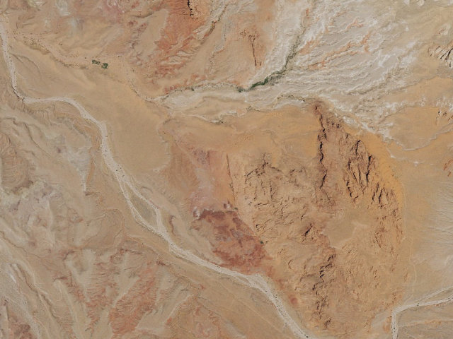 Aerial image of Gold Butte National Monument