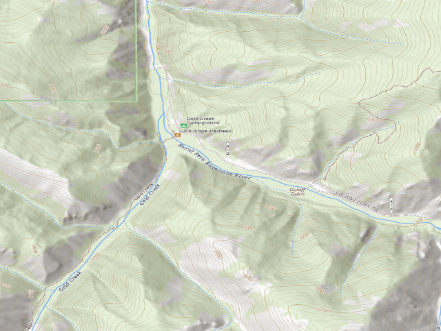 USGS topographic map of Gold Creek-003