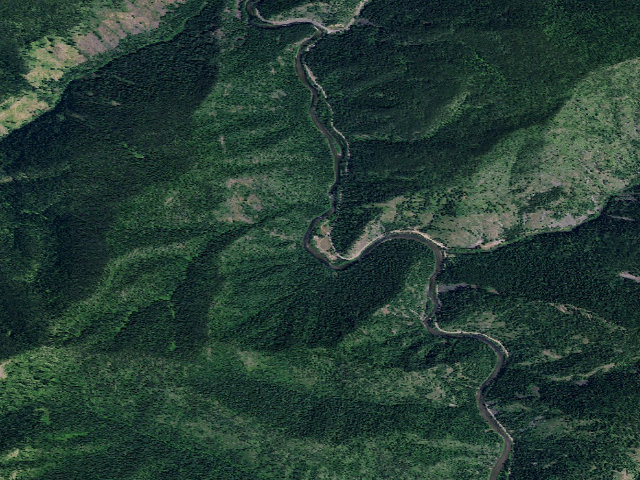 Aerial image of Gold Flat