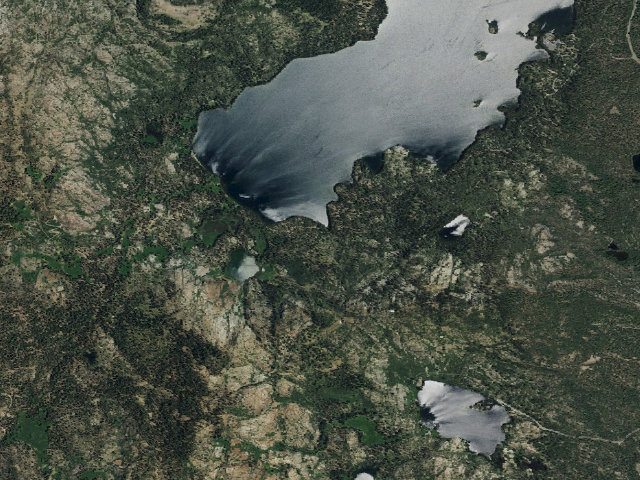 Aerial image of Gold Lake 4X4 Campground