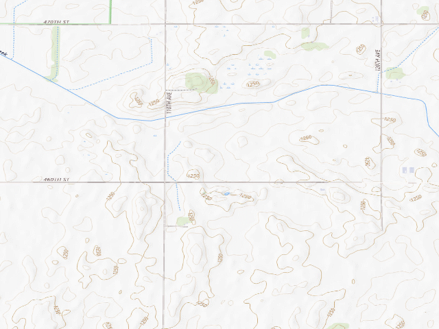 USGS topographic map of Good Neighbors Marsh WMA