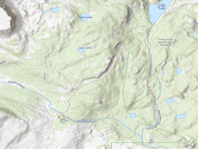USGS topographic map of Goose-001