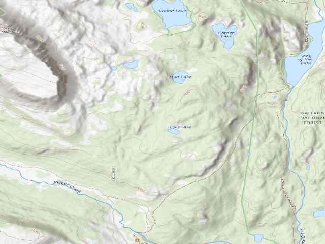 USGS topographic map of Goose-003