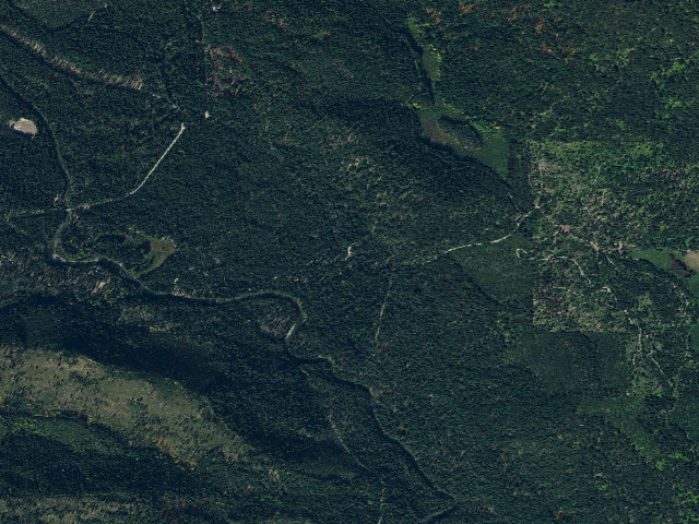 Aerial image of Goose Creek