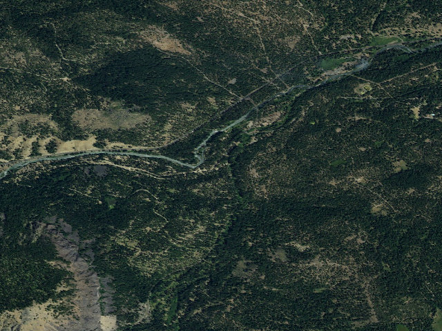 Aerial image of Goose Egg / Tieton River Launch