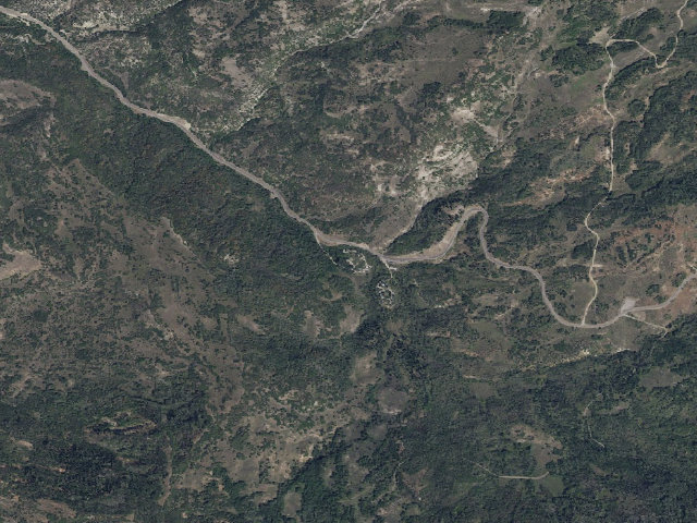 Aerial image of Gooseberry Campground