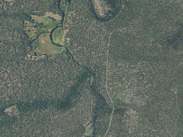 Aerial image of Gorge