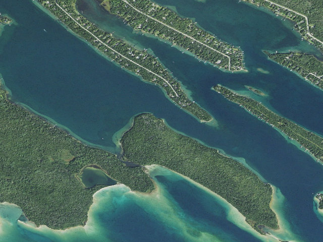 Aerial image of Government Island