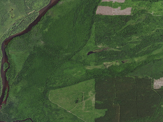 Aerial image of Governor Knowles State Forest - Lost Creek Backpack Site (free, permit required)