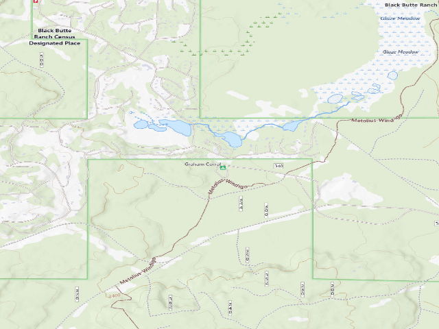 USGS topographic map of Graham Corral