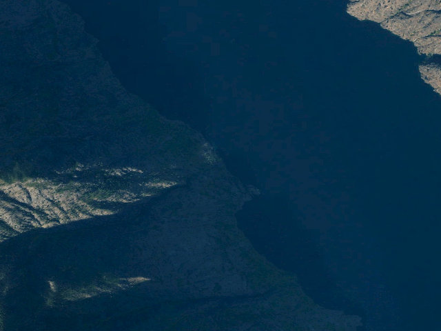 Aerial image of Graham Harbor Creek
