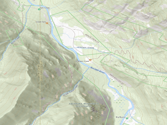 USGS topographic map of Grahamcreek-01