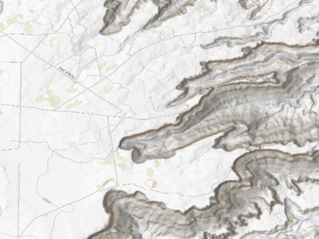 USGS topographic map of Grand County