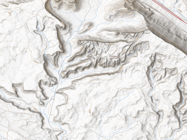 USGS topographic map of Grand County