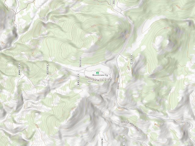 USGS topographic map of Grandview Cg