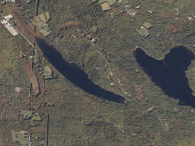Aerial image of Granger Pond Camping Area