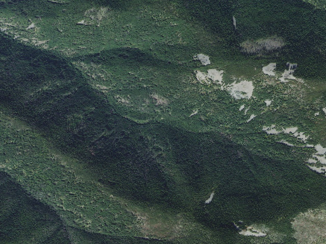 Aerial image of Granite Creek Trail 772-Camp B