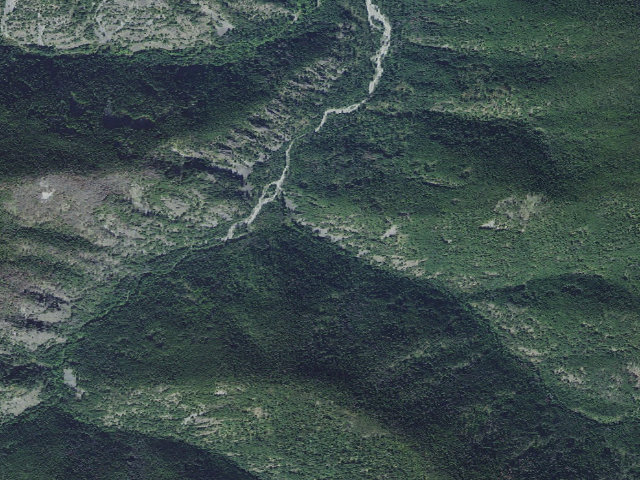 Aerial image of Granite Creek Trail-Camp A