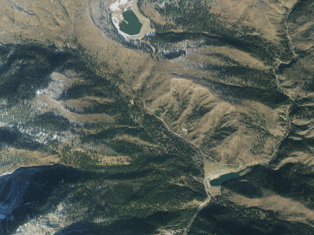 Aerial image of Granite Flat