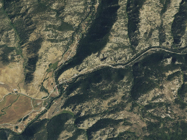 Aerial image of Granite Tent Campground