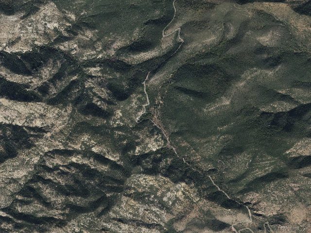 Aerial image of Granville Campground