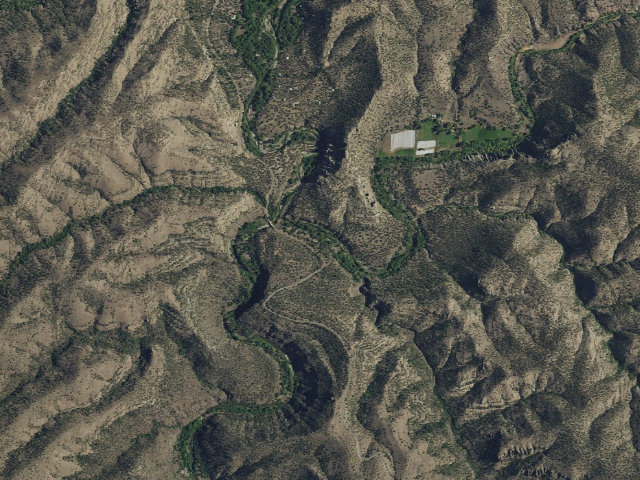Aerial image of Grapevine Campground