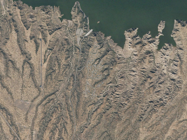 Aerial image of Grapevine Group Campground