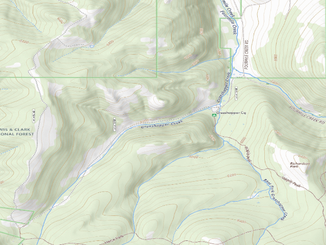USGS topographic map of Grasshopper-9211-02