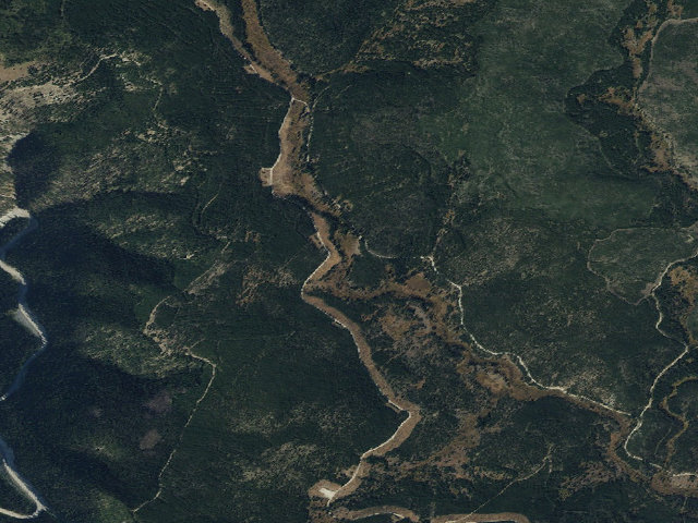 Aerial image of Grassy Creek