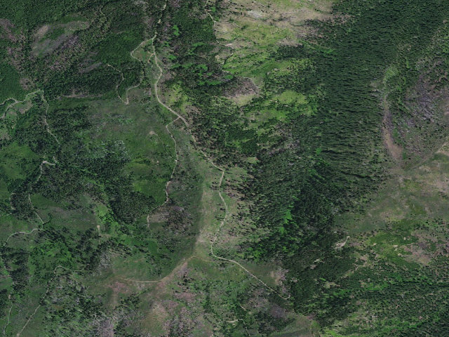 Aerial image of Grassy Flats