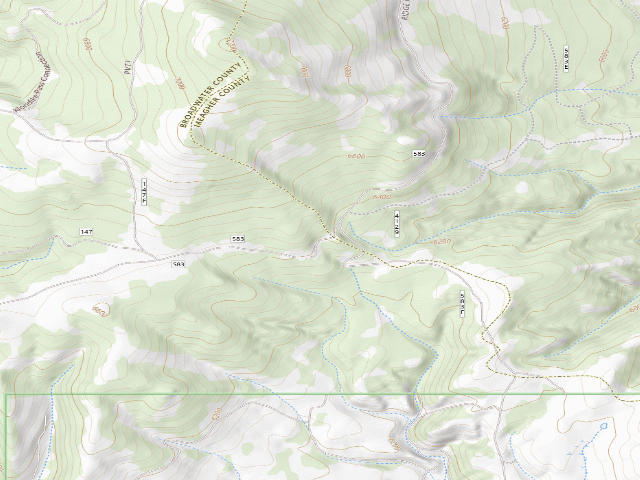 USGS topographic map of Grassy Mountain Gfa - Grassy Cua