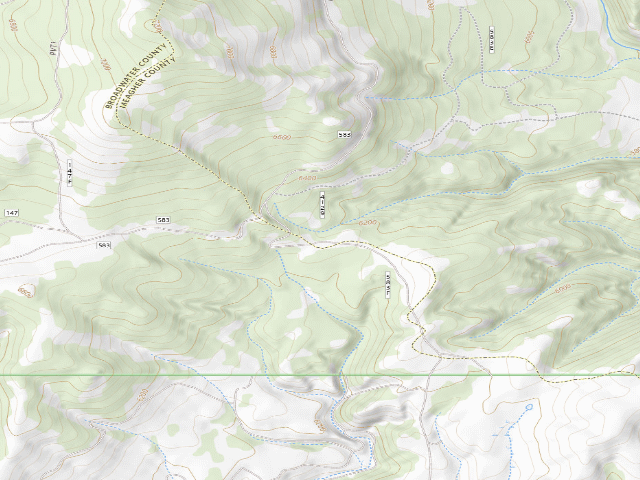 USGS topographic map of Grassy Mtn Rd 583F1 013
