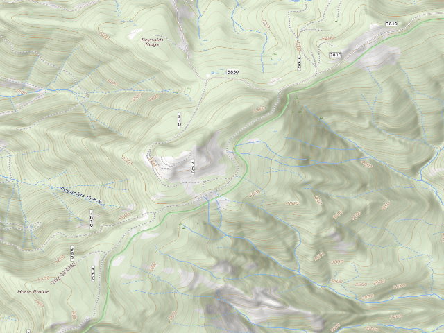 USGS topographic map of Grassy Ranch