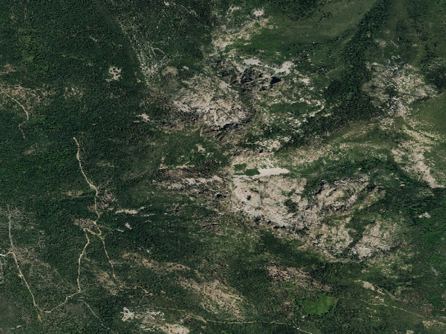 Aerial image of Gray Rock